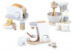 Holzspielzeugset - 3 in 1 - Mixer, Kaffeemaschine und Toaster für Kinder