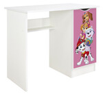 Weißer Kinderschreibtisch ROMA – UV-Druck PAW Patrol 01 – Multifunktional für Lernen, Spielen & Computer