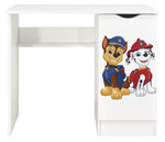 Weißer Kinderschreibtisch ROMA – UV-Druck PAW Patrol 15 – Multifunktional für Lernen, Spielen & Computer  