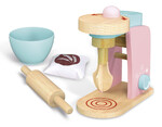 Küchenmaschine aus Holz - Mixer für Kinder - rosa